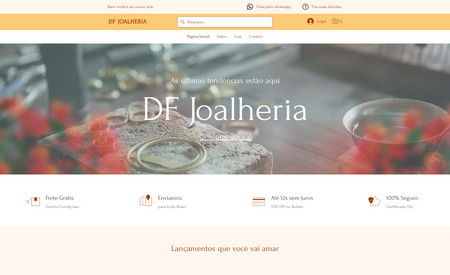 Df Joalheria: Configuração de layout