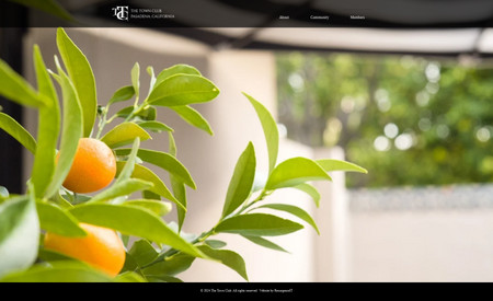 The Town Club Pasadena: This is an advanced website with a robust member area and custom modules.