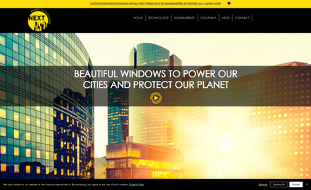 NEXT ENERGY TECH: NEXT ENERGY TECHNOLOGIES: BEAUTIFUL WINDOWS TO POWER OUR CITIES AND PROTECT OUR PLANET BY CONVERTING SUNLIGHT TO ENABLE BUILDINGS TO POWER THEMSELVES.

In 2020, NEXT had the good sense to hire us for a crucial project: designing and crafting the perfect messaging for their investor pitch deck. Our work was an instant hit, and we received a flood of compliments from the NEXT team. This success led to a full website redesign and a fresh new logo. We knocked it out of the park.

​

Fast forward to today, and we're thrilled to be an ongoing partner of NEXT, working together on a wide range of exciting projects. From web design + maintenance to printed collateral, social media campaigns, and exhibit design, we've become their go-to experts for all things creative. We’ve even helped them come up with some killer product names along the way.
We couldn't be prouder of our collaboration with NEXT and love working with their team.