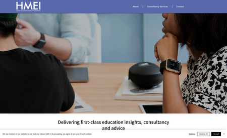 Education Insights: Education Insights is a start-up sole trader specialising in providing education consultancy to teachers and local authorities.

The objective of the website was to give the new business a firm online foundation, explain the owner's services and experience and provide credibility.

The website uses the following features:
Reviews
Repeaters
Enquiry form
Business email

WEBSYTZ planned and developed the website, sourced suitable stock images and implemented a new email mailbox for enquiries.