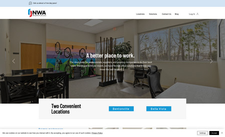 NWA Workplaces: Website migration from WordPress to Wix