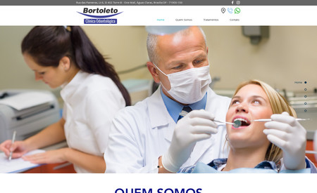 Dr. Bortoleto: Criação de site institucional de dentista com portfolio digital  e gerenciamento de google Ads