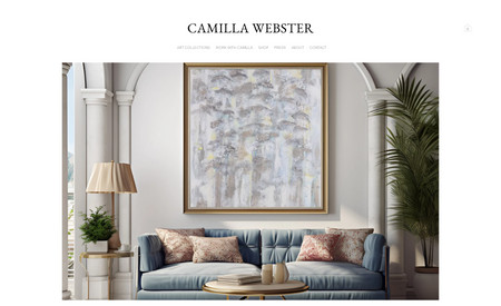 Camilla Webster: Museum-Collected artist, Tedx Speaker & Love from Palm Beach owner.