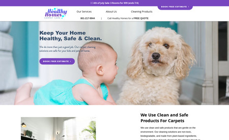 Healthy Homes: Carpet Cleaning Company in Utah