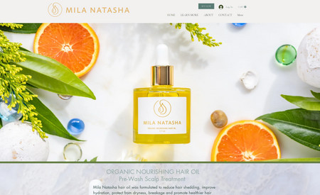 Mila Natasha : Design simple 1 product e-commerce website