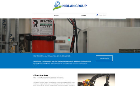 Nidlan Latinoamérica: Creación de sitio web