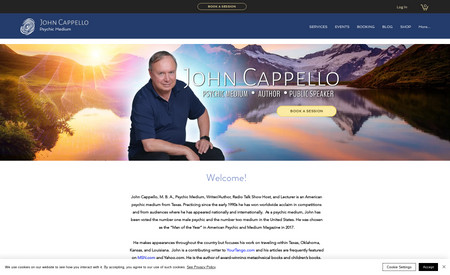 John Cappello: This is WIX website redesign. Client had a very old WIX website but wanted to retain his 301 traffic and blog, and update the look, color scheme, fonts and add content and update pages and page design including page headers and main navigation with extra care taken to make the mobile site user friendly.