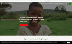 From Hunger To Harvest Website for an African Charity Organization. Trans...