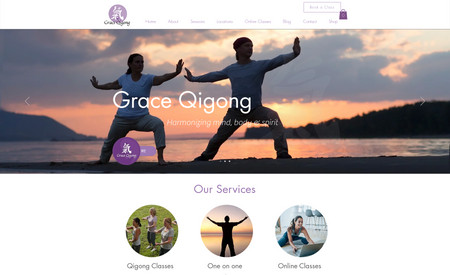 Grace Qigong: Website makeover