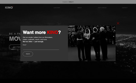 Kino: Design + Content Strategy for Web 3 / NFT Company