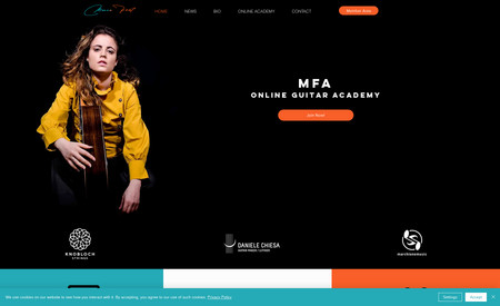 MFA Guitar Academy: API integration with Active Campaign to track and store user activity on site