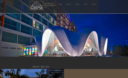 Gbpm: Logo design, website design, copy edit, SEO