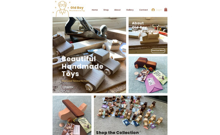 Old Boy Woodworking: This was a small scale ecommerce site, built with the ability to scale up and diversify.  A fantastic client and product to support
