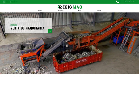 Recicmaq: Sitio web de Maquinaria Ecológica
