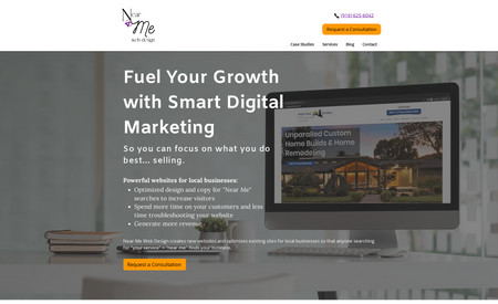 Near Me Web Design: Rebranding Tabify into Near Me Web Design to help small and medium sized businesses generate leads and increase business.