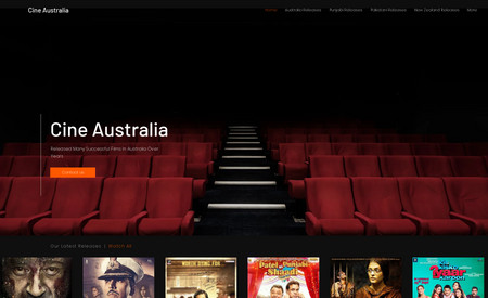 Cine Australia: Full website development