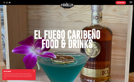 El Criollo: Branding 
Website 
Photography 