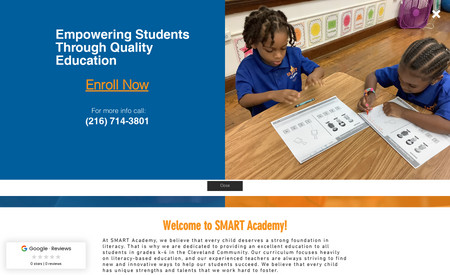 SMART Academy: Website Design and Do-It-Yourself Help projects