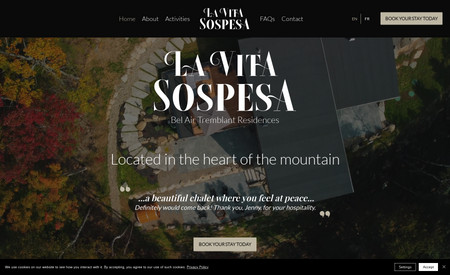 La Vita Sospesa: Created this new website from scratch