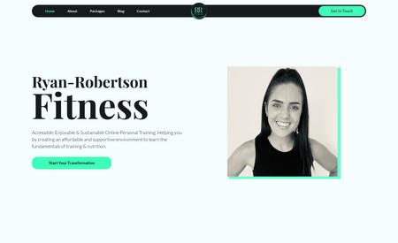 RyanRobertsonFitness: Online Personal Training and Coaching Websites designed and developed for another one of our great clients. This project also included a full logo design and brand design. 