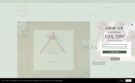 Niki Walker Fused Glass: New E-commerce Website Design