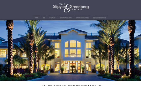 Slipyan and Greenberg Realtors: Real Estate Website