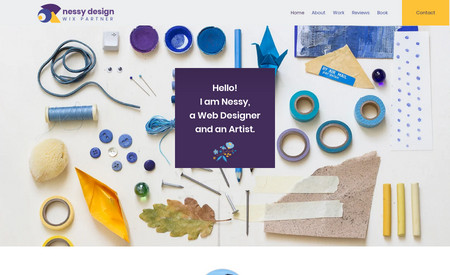 Nessy Design: My own website.