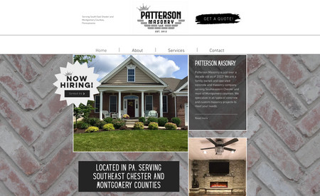 Pattersonmasonry: New Website 