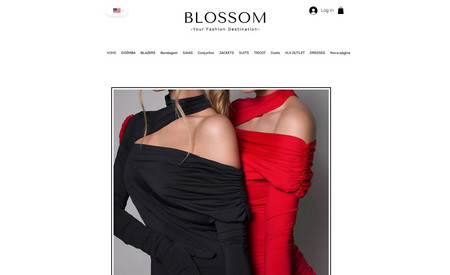 BLOSSOM: Novo layout e configuração da loja.