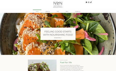 Naturallyn: Cafe chain promoting eating naturally nourishing food.