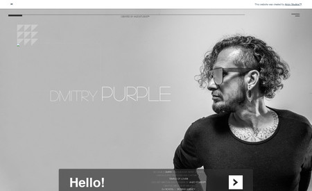 Dmitry Purple: Brand Identity. Web design and Development. Strategy