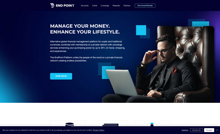 End Point Global: I've implemented customized login and referral system to the website.