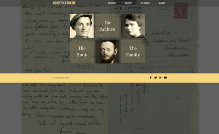 weinstock.online: A beautiful family archive