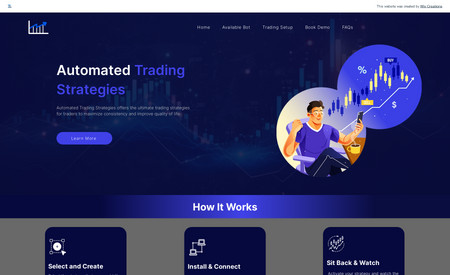 Automated Trading Strategies: Full Advanced Website Design