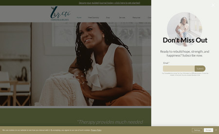 Ireti Counseling : Home page design, logo design, lead page/landing page and consultation to help Dami completed the rest of the website by herself.

This is also a Therapist's website. If you saw a previous one, they're actually two great friends.  The challenge was to come up with 2 branding identities that didn't resemble one another althought both were therapists. Dami loved plants and trees so she wanted to incorporate that element into her logo and website. 