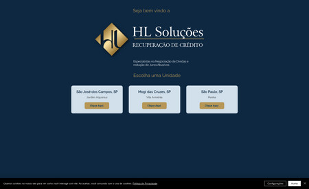 Hlsolucoes: Site institucional