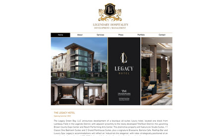 Legendary Hotels LLC: Legendary Hospitality provides a systematic and disciplined approach to every project we undertake. Our ability to deliver excellence of products and services efficiently ensures optimum results for our stakeholders. We understand that today’s hotels are much more than accommodations; they are a destination for travelers and a beacon in the communities they serve.