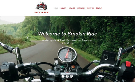 Smokin Ride: Modern and Classic Motorcycle Restoration Website