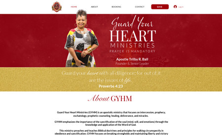 GYHM: Signature web design for a global ministry to efficiently reach the nations. 