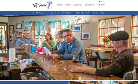 The Tipsy Jellyfish: New website for a new wine bar that includes paid events.