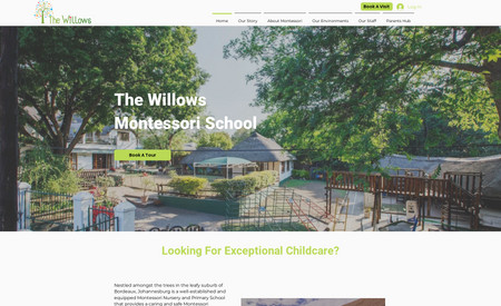 The Willows School : Redesign of the school's old website to be more modern and interactive for parents. 