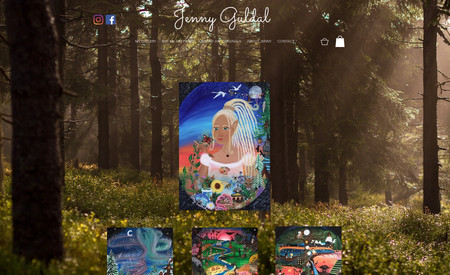 JENNY GULDAL ARTIST: Case
Online solution for artist 

Client
Jenny Guldal

Year
2020

Place
Norway

Our role
Full project development

Project goals
The customer who is a Norwegian artist only had a Facebook page to market her paintings. They needed a complete online presence, with the ability to sell digital works, physical works and prints.

Solution
We built a website that presents all the works, as well as an integrated system for print-on-demand and did full SEO of the website and translated into English for presentation to visitors from outside Norway.