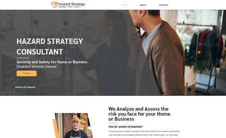 HazardStrategy : Security and Safety for Home or Business
Disabled Veteran Owned