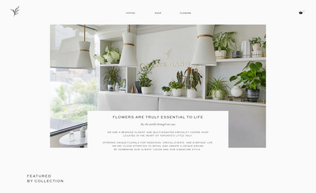 Olivia's Garden: Floral design business.
Project included Branding design (logo, fonts, prints and packaging) develop a website with shop functionality and booking for classes.
