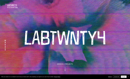 LABtwnty4: Youth Engagement Workshop and Pop Up Design studio in London, curating workshops and building partnerships with local providers to keep young people inspired through design thinking workshops. Branding curated and Digital Platform developed by Twntyfour Studio.