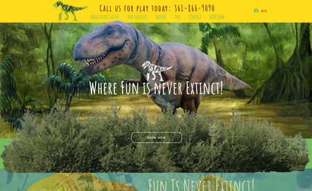 DinosAlive: Entertainment Service Website
(Austin, TX)