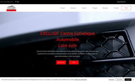 Exclusif: Design de site avancé
système de réservation, prise de rendez-vous
site web custom 
Design modern et professionnel