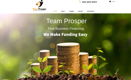  Team Prosper: Making Business Funding much easier.