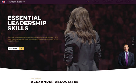 Alexander Associates: Redesign the entire website