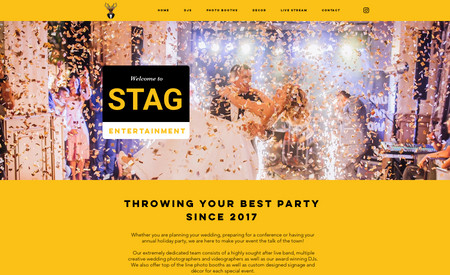 Party With Stag: Specialize in planning wedding, preparing for a conference or having annual holiday party. 